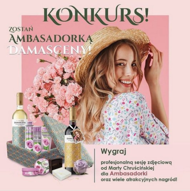 Konkurs "#AmbasadorkaDamasceny"