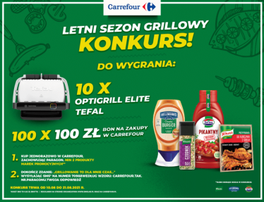 Konkurs "Letni sezon grillowy" Carrefour