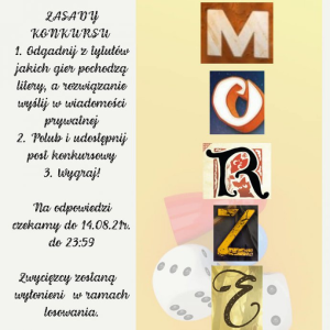 Wakacyjny konkurs Fanpage IN LOVE WITH GAMES