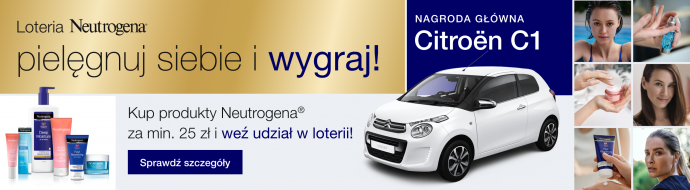 Loteria "Neutrogena - Pielęgnuj siebie i wygraj"
