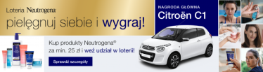 Loteria "Neutrogena - Pielęgnuj siebie i wygraj"