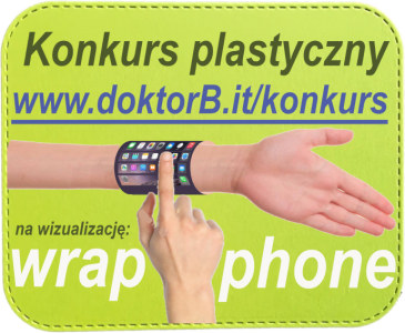 Konkurs "Zrób wizualizację niezwykłego smartfona – wrapphone"