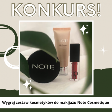 Konkurs "KobietaMag i Note Cosmetique"