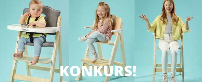 Wygraj krzesełko do karmienia Lionelo dla niemowląt!