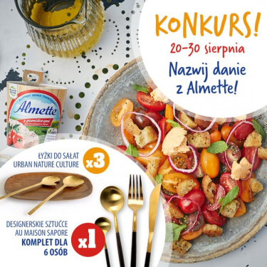 Konkurs "Nazwij fit-sałatkę z Almette"