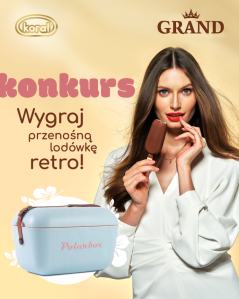 Konkurs "Opisz swoje wakacje z lodami Grand"