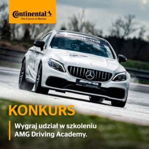 Konkurs "Wyzwanie Continental x AMG"