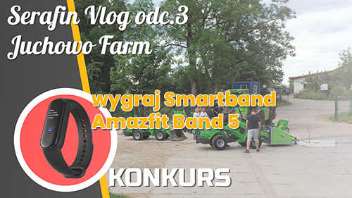 Konkurs "Serafin Vlog odc. 3 - Wygraj Smartbanda"