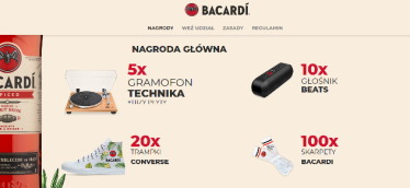 Konkurs "Bacardi Dance - Bacardi" Żabka, 18+