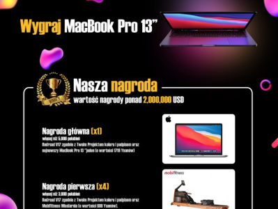 Konkurs na projekt koloru "Redroad V17"