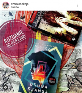 Konkurs "Rozdanie książkowe od @czerwonakaja"