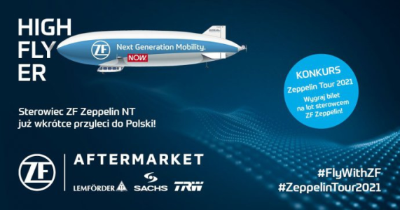 Wygraj bilet na lot wyjątkowym sterowcem ZF Zeppelin