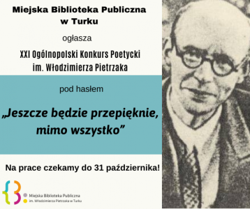 XXI Ogólnopolski Konkurs Poetycki im. Włodzimierza Pietrzaka