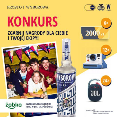 Konkurs "Wejdź PROSTO w Tryb Spotkań" Żabka, 18+