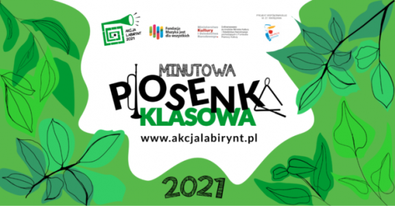 Konkurs filmowy "Minutowa Piosenka Klasowa 2021"