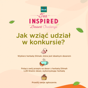 Konkurs "Tea Inspired Dessert Challenge"