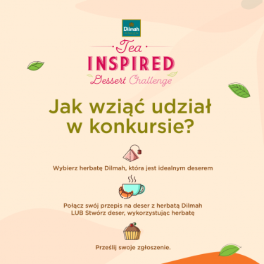 Konkurs "Tea Inspired Dessert Challenge"