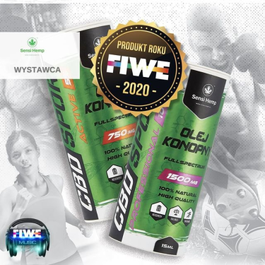 Wygraj Produkt Roku FIWE 2020 - Olejki CBDSPORT od Sensi Hemp!