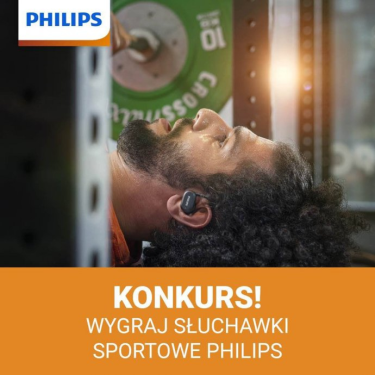 Wygraj słuchawki sportowe Philips w Men's Health