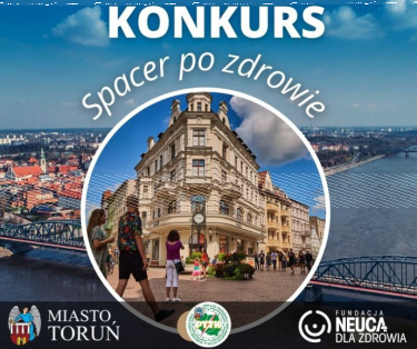 Toruń: Konkurs "Spacer po zdrowie"