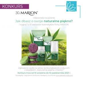 Konkurs "Naturalnie piękna z Marion"