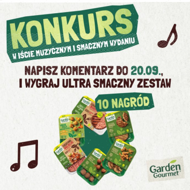 Konkurs "Powakacyjne hity od Garden Gourme"