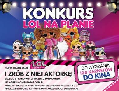 Konkurs "LOL na planie” Carrefour