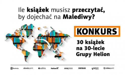 Konkurs "30 książek na 30-lecie Grupy HELION"