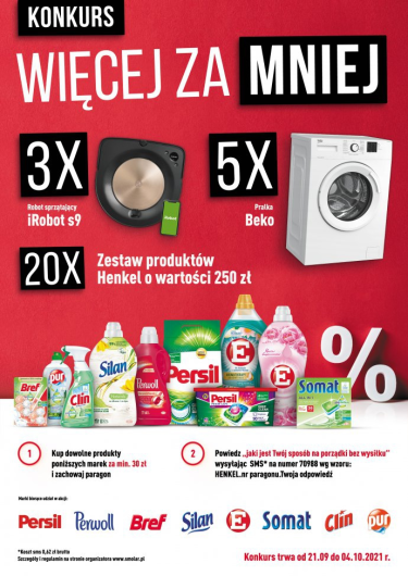 Konkurs "Więcej za mniej" Henkel Intermarche