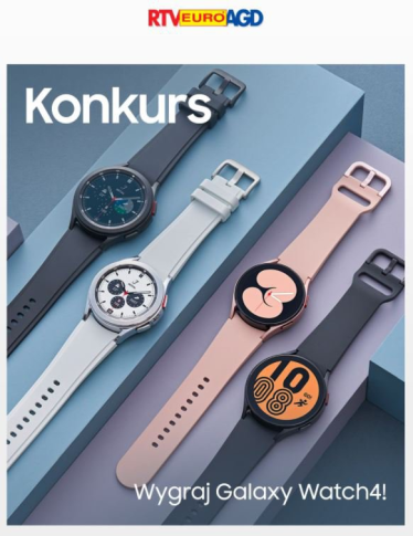 Konkurs "Moc funkcji na wyciągnięcie ręki z Galaxy Watch4"