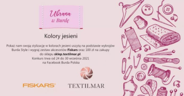 Konkurs "Ubrana w Burde – kolory jesieni"