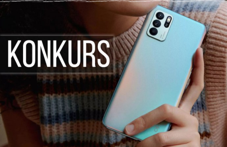 Wygraj OPPO Reno6 5G (KONKURS)  gsmManiaK.pl