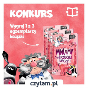 Wygraj 1 z 3 książek edukacyjnych "Mniam! Co w brzuchu burczy"