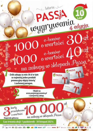 Loteria "PassJa Wygrywania - edycja 4"