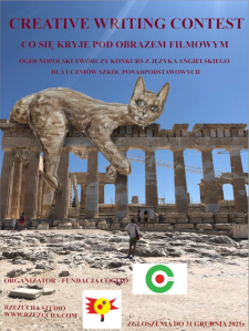 Ogólnopolski konkurs z języka angielskiego dla uczniów szkół ponadpodstawowych "Co się kryje pod obrazem filmowym"
