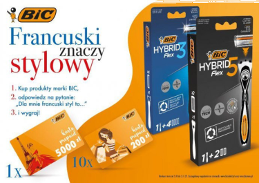 Konkurs "Francuski znaczy stylowy" BIC E. Leclerc