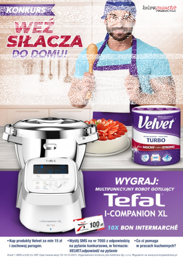 Konkurs "Weź siłacza do domu z Intermarche" Velvet