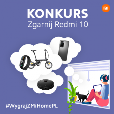 Konkurs “Wygraj Redmi 10 z Mi-Home.pl!”