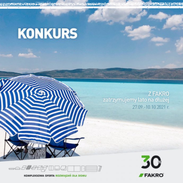 Konkurs "Z FAKRO zatrzymujemy lato na dłużej"