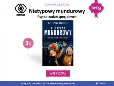 Konkurs z książką "Nietypowy mundurowy. Psy do zadań specjalnych"