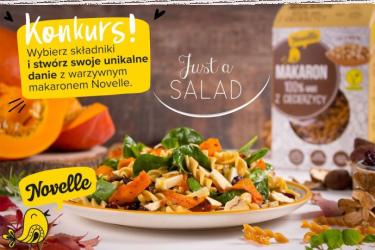Konkurs "Wybierz składniki i stwórz swoją unikalną potrawę z makronem Novelle"