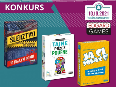 Wygraj gry od Edgard Games z okazji Dnia Gier Planszowych!