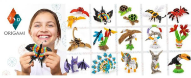 Wygraj Origami 3D i stwórz z dzieckiem wyjątkową figurkę!