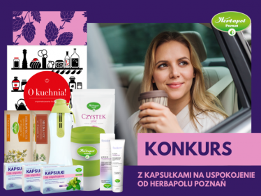 Konkurs na Facebooku z Kapsułkami na uspokojenie od Herbapolu Poznań