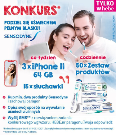 Konkurs "Podziel się uśmiechem pełnym blasku"