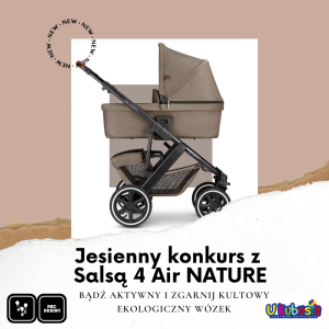 Jesienny konkurs z Salsą 4 Air Nature - wygraj wózek dziecięcy