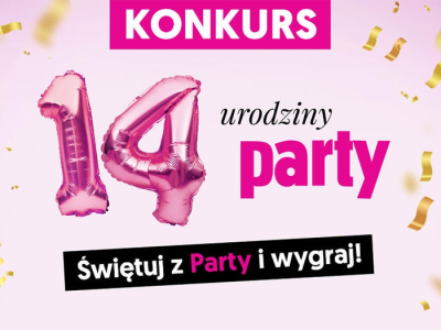 Konkurs "Świętuj 14 urodziny party"