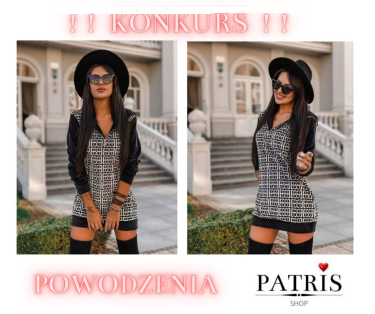 Wygraj welurowa bluzo-sukienke