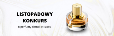 Listopadowy konkurs o perfumy damskie Rasasi