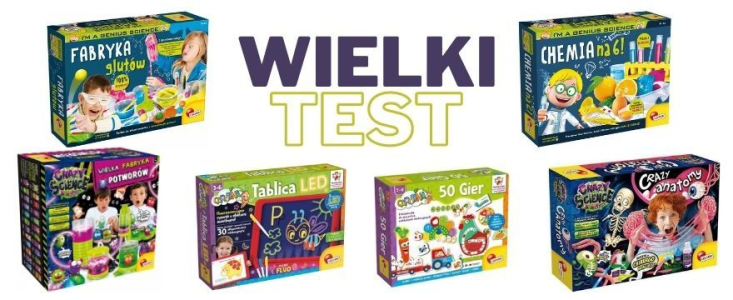 Wygraj niesamowite zabawki edukacyjne LISCIANI!